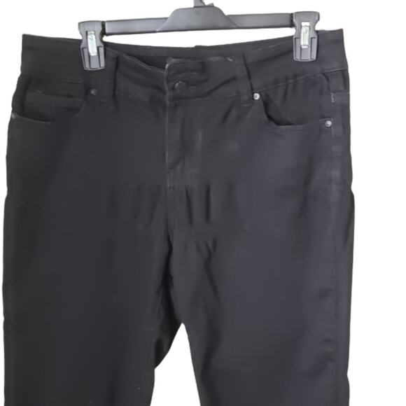 2 FOR $5 SALE Vintage Violet Black Capri Jeans 12P - Picture 2 of 8